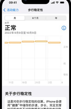 碧江iPhone手机维修如何在iPhone开启'步行稳定性通知'