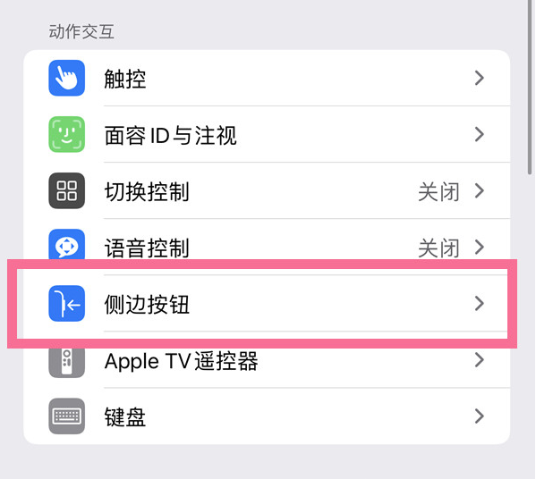 碧江苹果14维修店分享iPhone14 Plus侧键双击下载功能关闭方法 